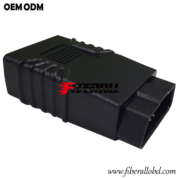 Adaptador de diagnóstico de carro OBD fêmea para OBD2 macho