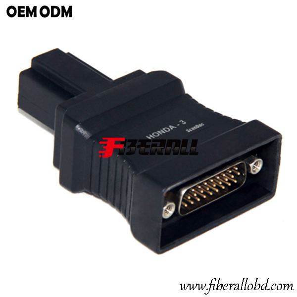 Adaptador OBD de diagnóstico automático HONDA 3P para DB26P