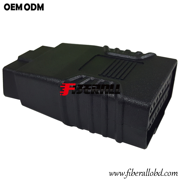 Adaptador de diagnóstico de carro OBD fêmea para OBD2 macho