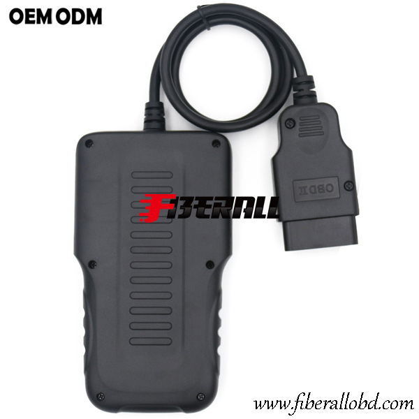 Ferramenta de diagnóstico automático portátil e leitor de código do motor OBD-II