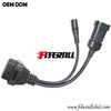 OBD2 FIAT 3Pin Diagnostic Cable com DC Cord