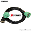 Cummins DEUTSCH 9Pin para HDB15P Truck Diagnostic Cable