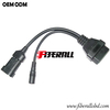 OBD2 FIAT 3Pin Diagnostic Cable com DC Cord