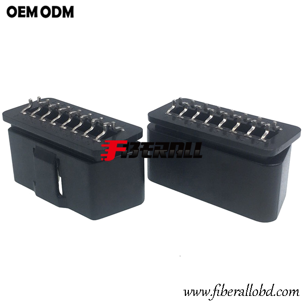 Conector macho OBD J1962 para leitor de código de problema