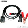 DB9 para FIAT 3Pin + Clamp Car Diagnostic Cable