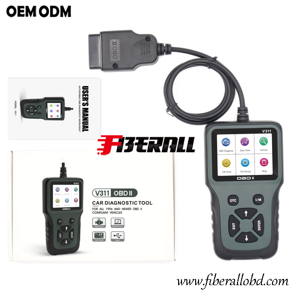 Ferramenta de diagnóstico de código de problema de DTC para carro OBD portátil