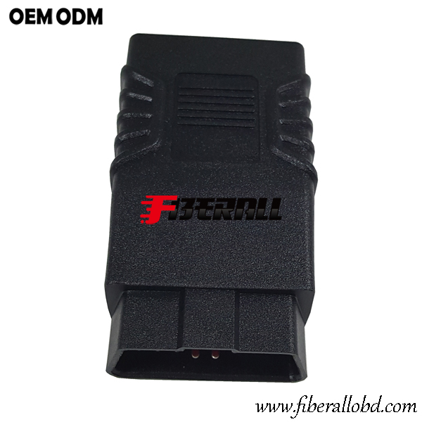 Adaptador de diagnóstico de carro OBD fêmea para OBD2 macho