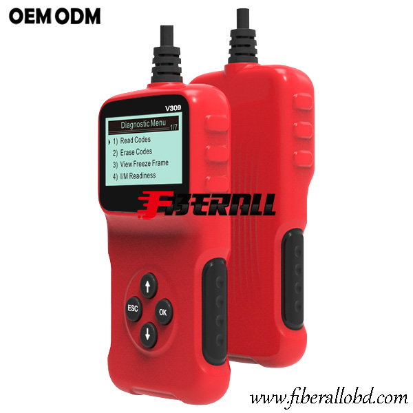 Ferramenta de verificação de diagnóstico de DLC automotivo OBD-II portátil